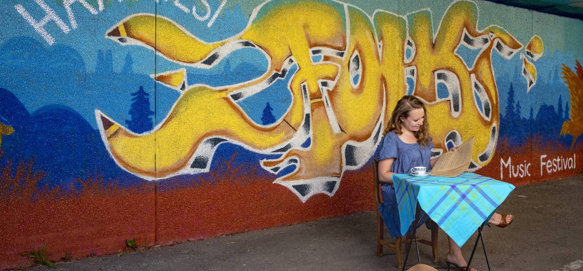 Folk-graffiti, kuvaaja Seppo Aho