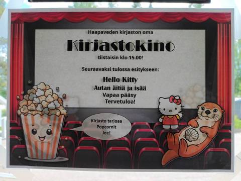 KIRJASTOKINO