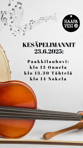 Kesäpelimannit 23.6.