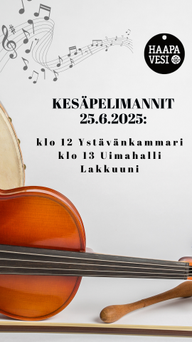 Kesäpelimannit 25.6.