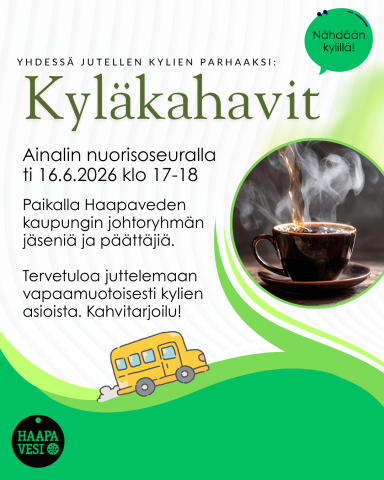 Infoa kyläkahaveista