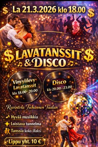 Vinyylilevy Lavatanssit ja Disco