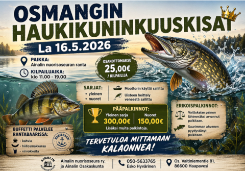Infoa kalakilpailusta