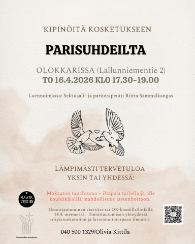 Parisuhdeillan infoa