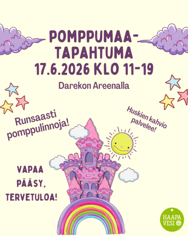 Infoa pomppumaa-tapahtumasta
