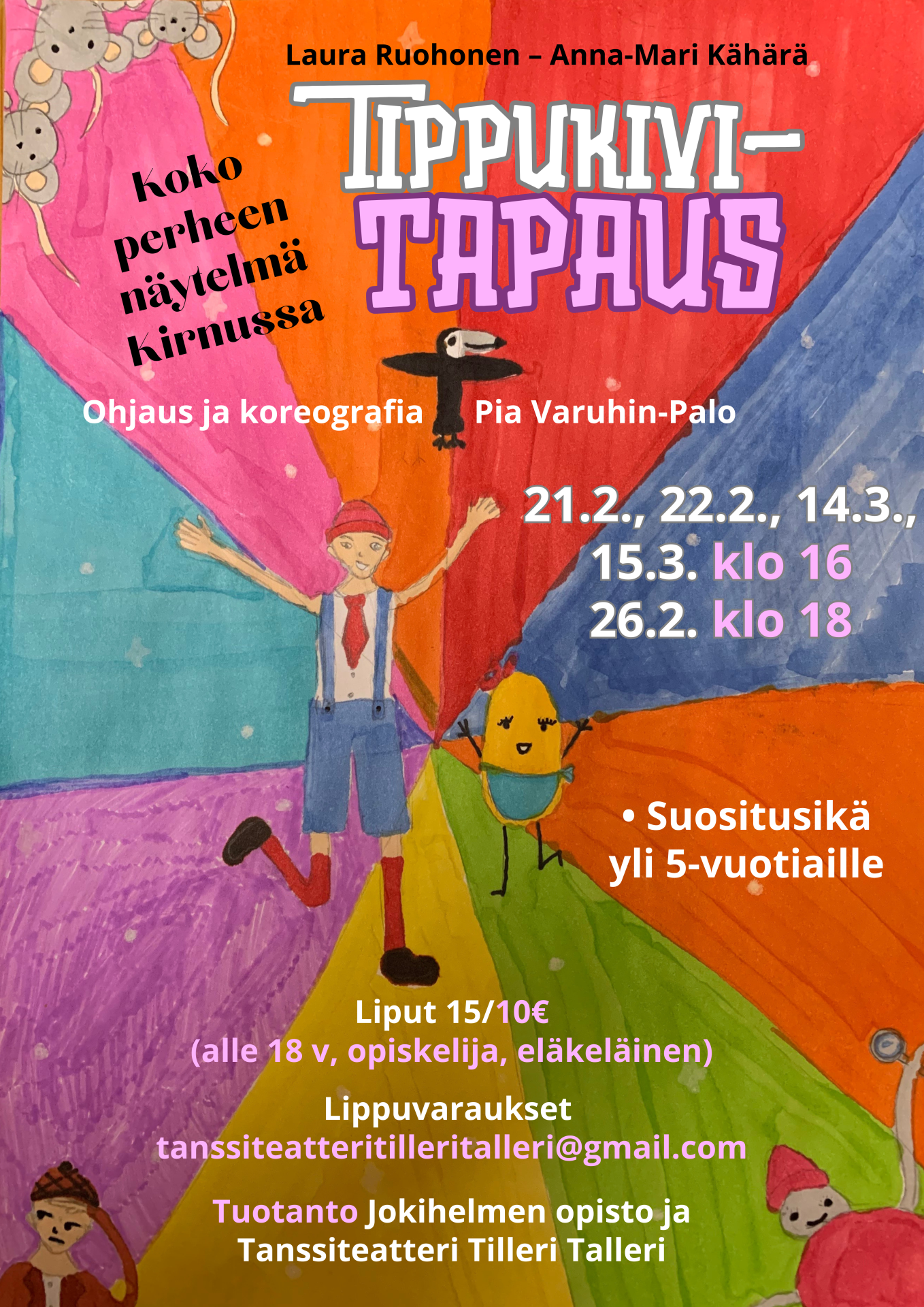 Tippukivitapaus - koko perheen musiikkinäytelmä